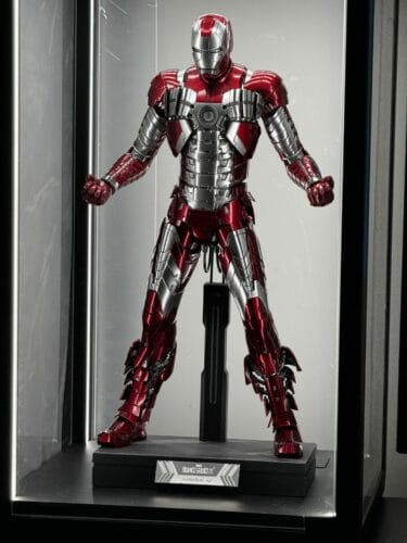 Hot Toys Iron Man 2  Mark V (MK 5) Diecast 1/6 Action Figure MMS400D18 Reissue photo review
