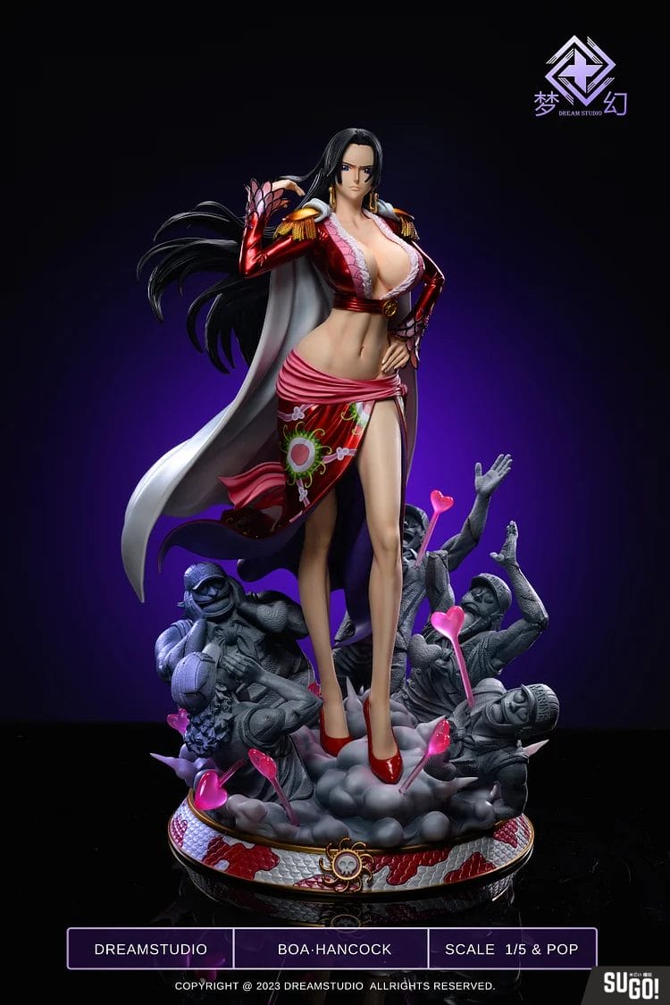 One Piece Nine Snake Queen Snake Princess Boa·Hancock Collection GK In  Stock