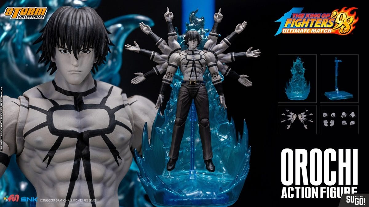 Storm Toys 1/12 the King of Fighters '98 SKKF-03 Iori Yagami