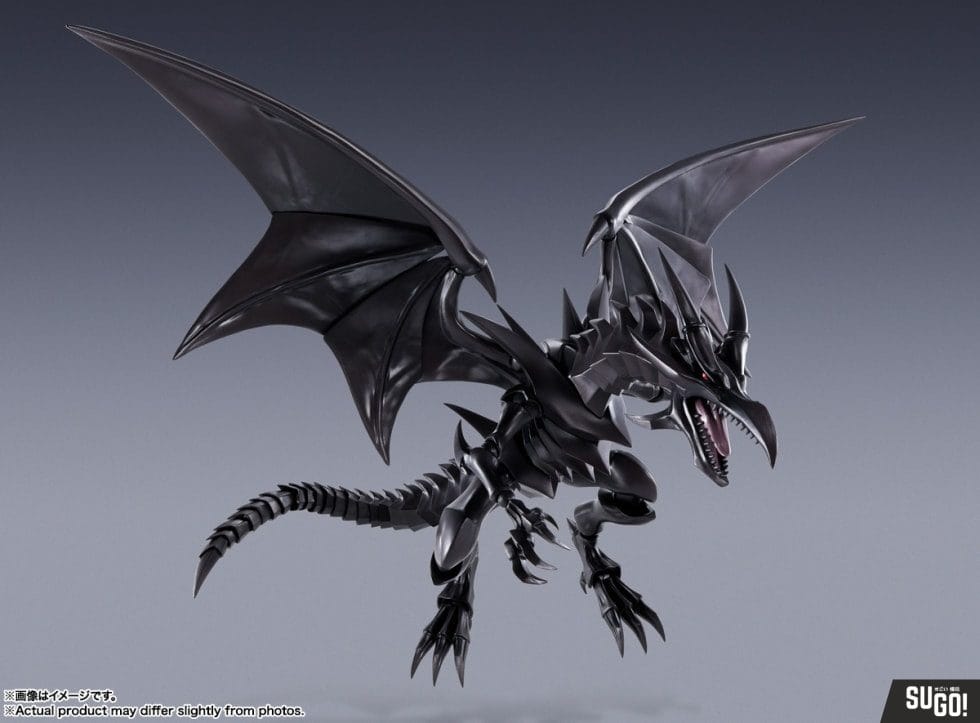 Bandai S.H.MonsterArts Red-Eyed Black Dragon Action Figure