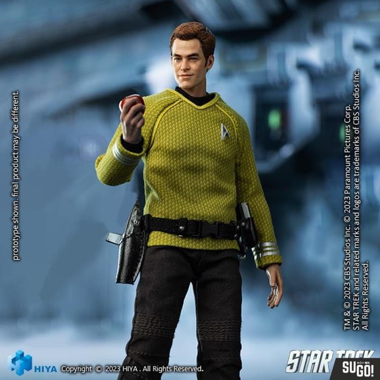 Hiya Toys Star Trek (2009) Exquisite Super Series James T. Kirk Action ...