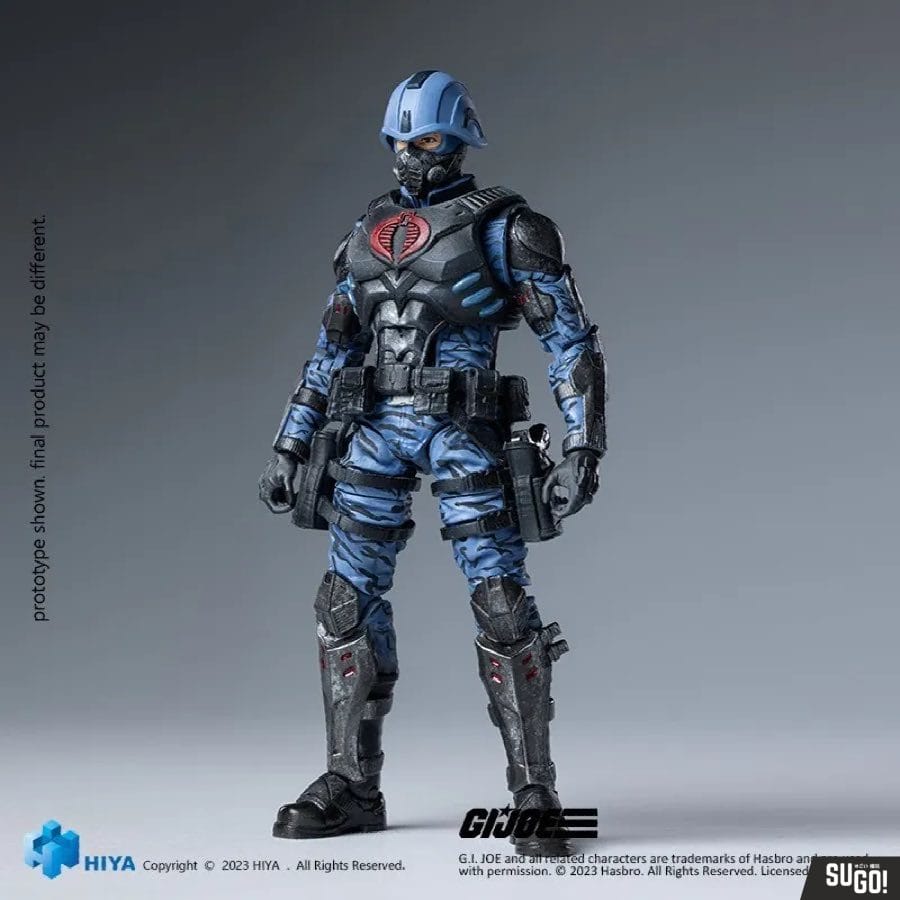 HIYA EMG0146 Exquisite Mini G.I.JOE Cobra Trooper 1/18 Action Figure ...