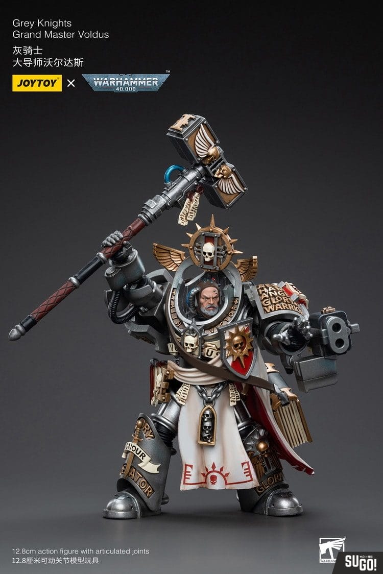 Joy Toy JT6335 Warhammer 40K Grey Knights Grand Master Voldus Reissue ...