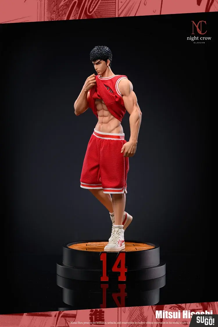 Night Crow Studio [18+] Slam Dunk Hisashi Mitsui 1/6 GK Statue - Sugo ...