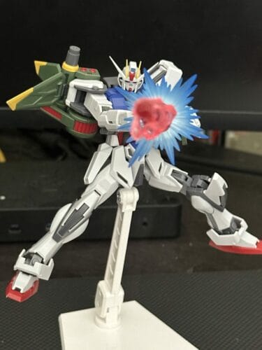 Bandai Spirits Robot Spirits -SIDE MS- GAT-X105 Strike Gundam ver. A.N.I.M.E. "Mobile Suit Gundam SEED" Figure photo review