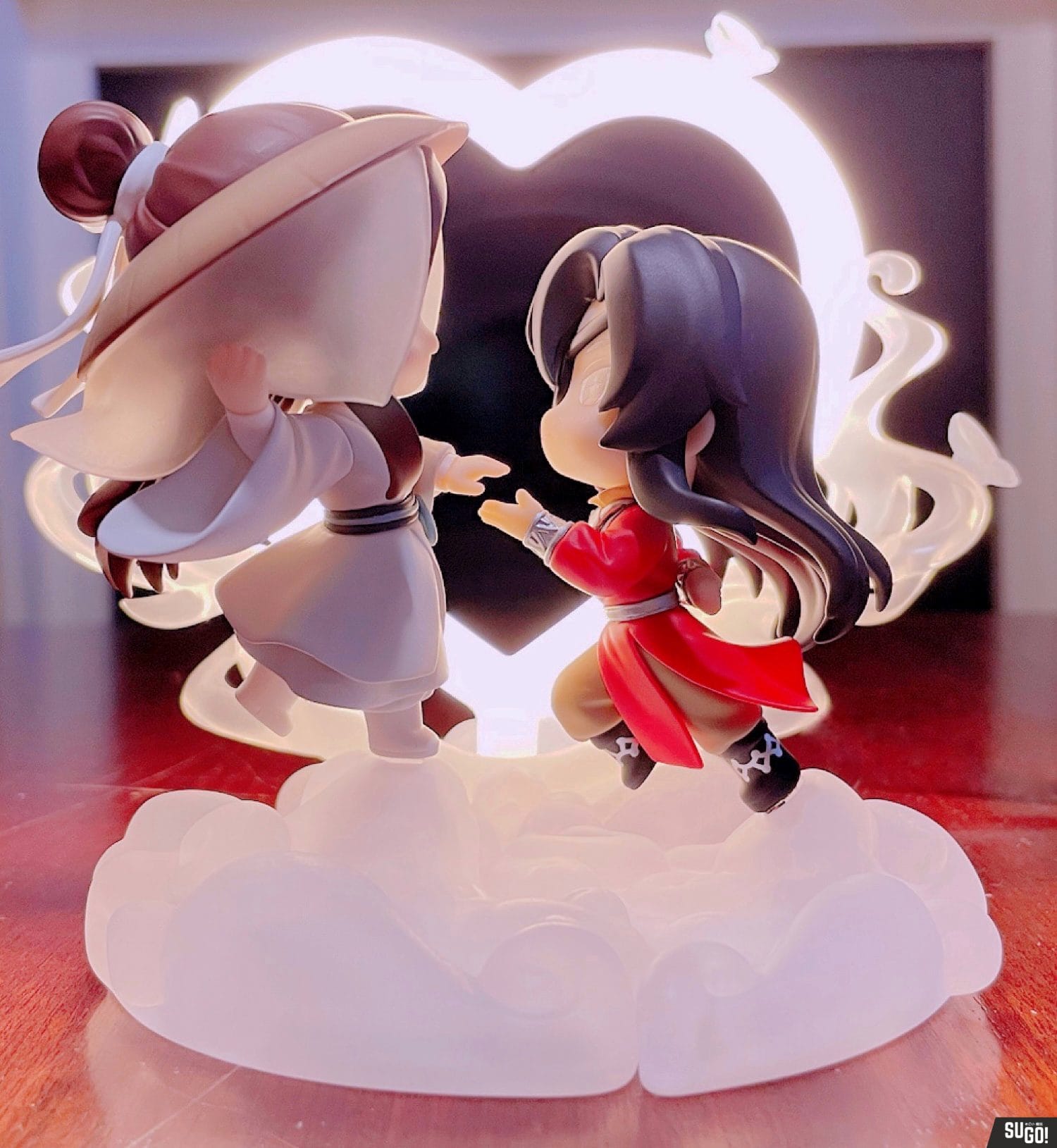 QingCang 'Heaven Official's Blessing' Xie Lian & Hua Cheng Gazing at The Moon PVC Figure photo review