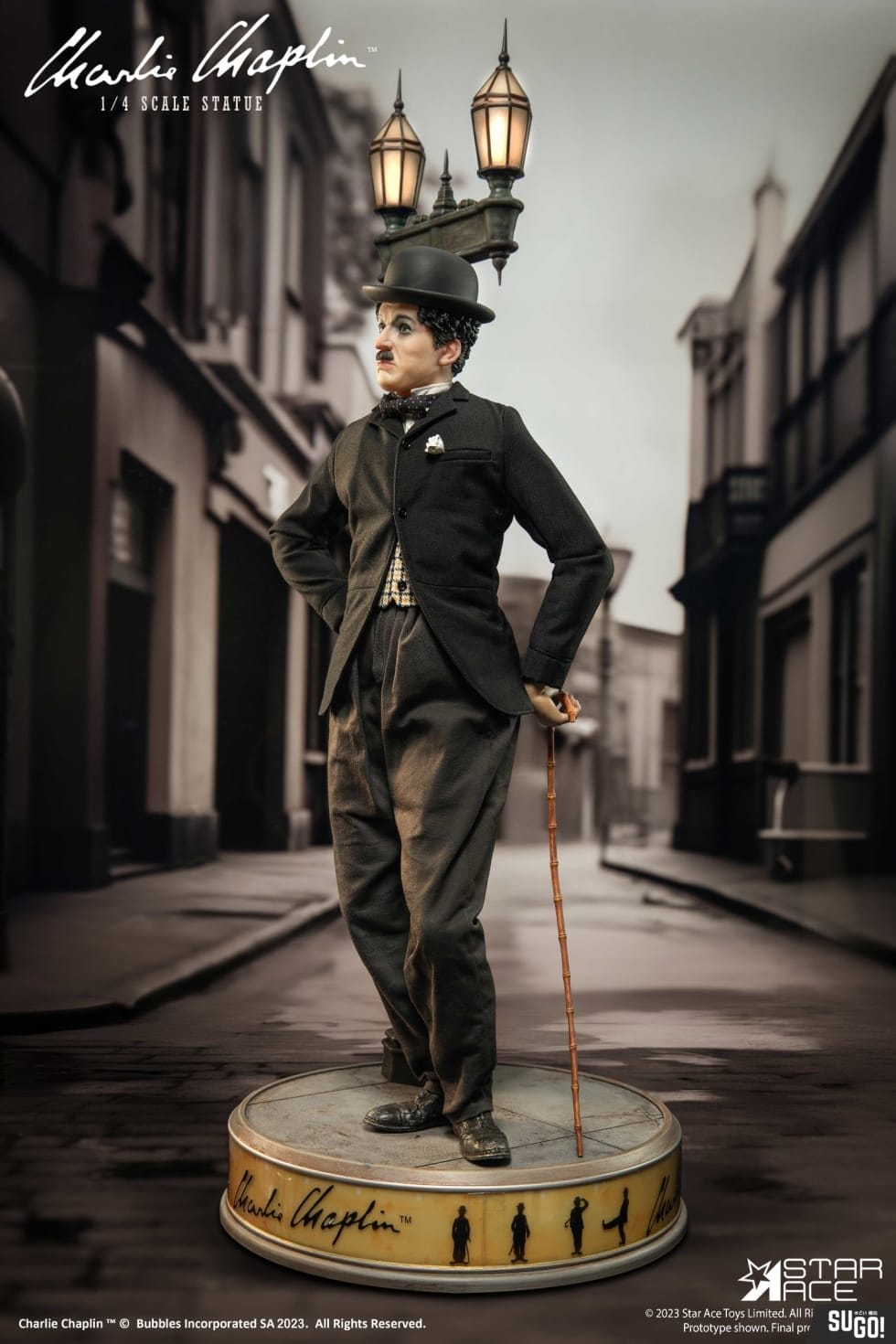 Figurine Charlie Chaplin Little Tramp 1/6 - Star Ace Toys 12 Inches