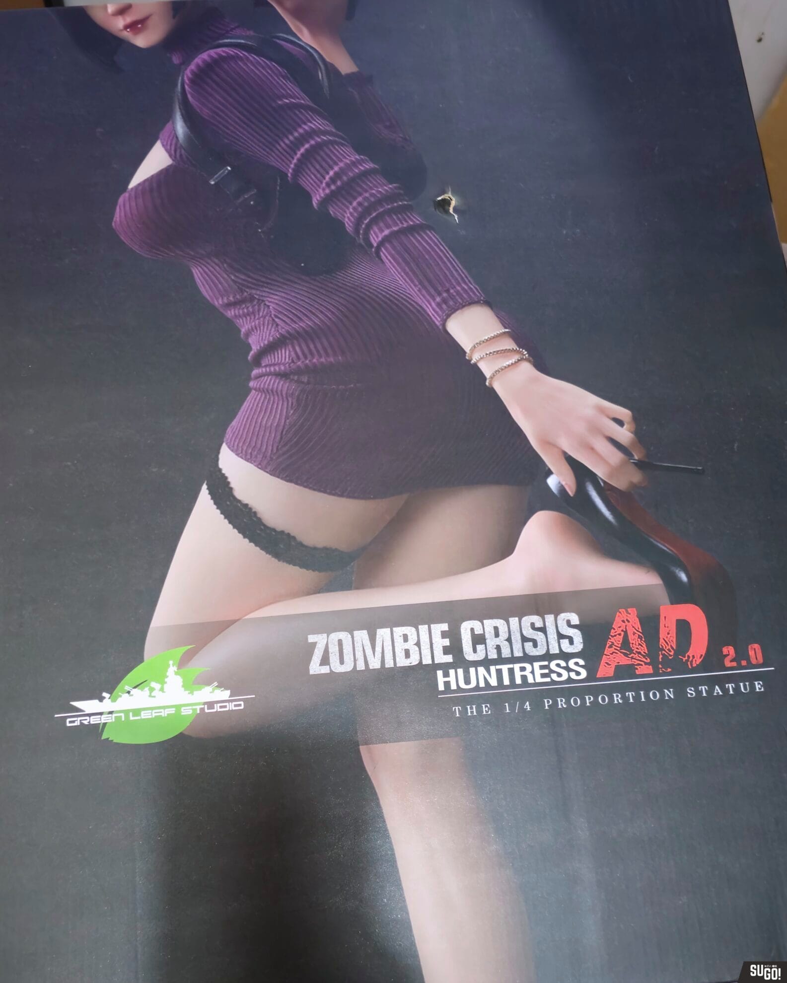 Green Leaf Studio AD 2.0 Ada Wong GLS021DX 1/4 Scale Statue photo review