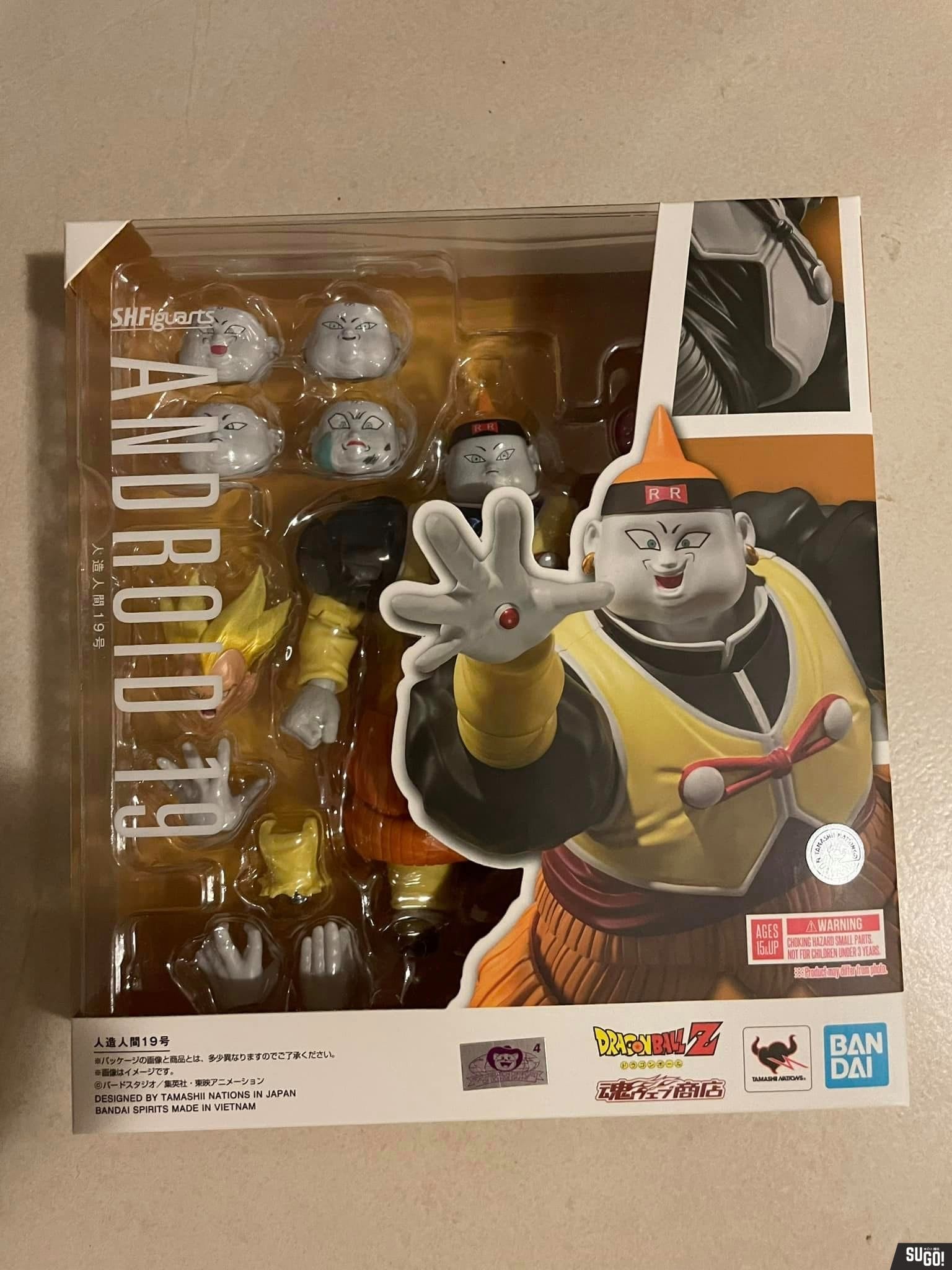 Bandai Dragon Ball Android 19 Shf S.H.Figuarts Action Figure photo review