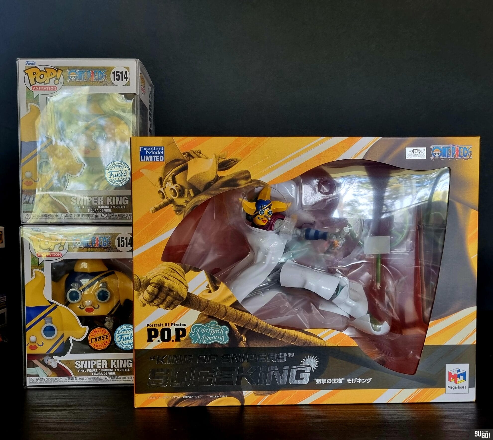 MegaHouse One Piece Sogeking Portrait of Pirates "Playback Memories" PVC Figure photo review