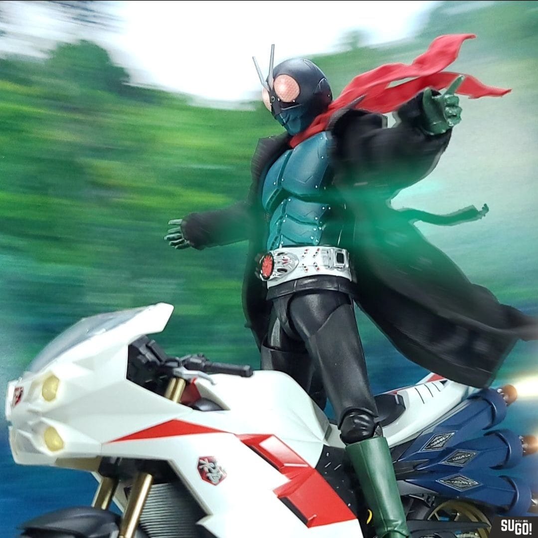 Bandai S.H.Figuarts Cyclone Shin Kamen Rider Limited SHF Action Figure (Bike Only) photo review