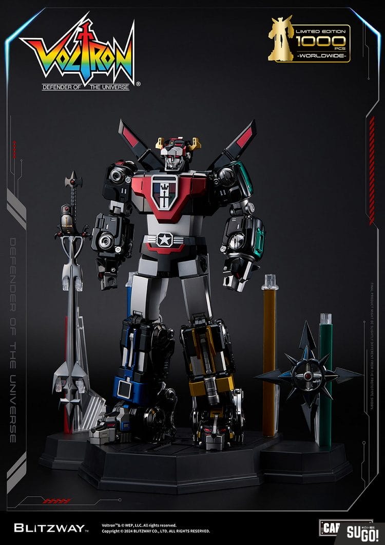 Blitzway BW-CA-11101 Carbotix Black Voltron Action Figure - Sugo Toys ...