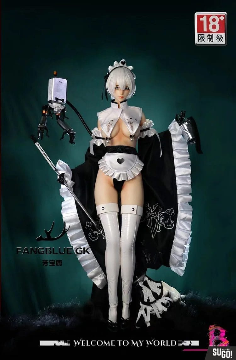 FANGBLUE GK Studio 1/3スケール 2B ヨルハ二号B型 リアルすぎ】NieR:Automata 1/3スケール 2B（ヨルハ二号B型）DX