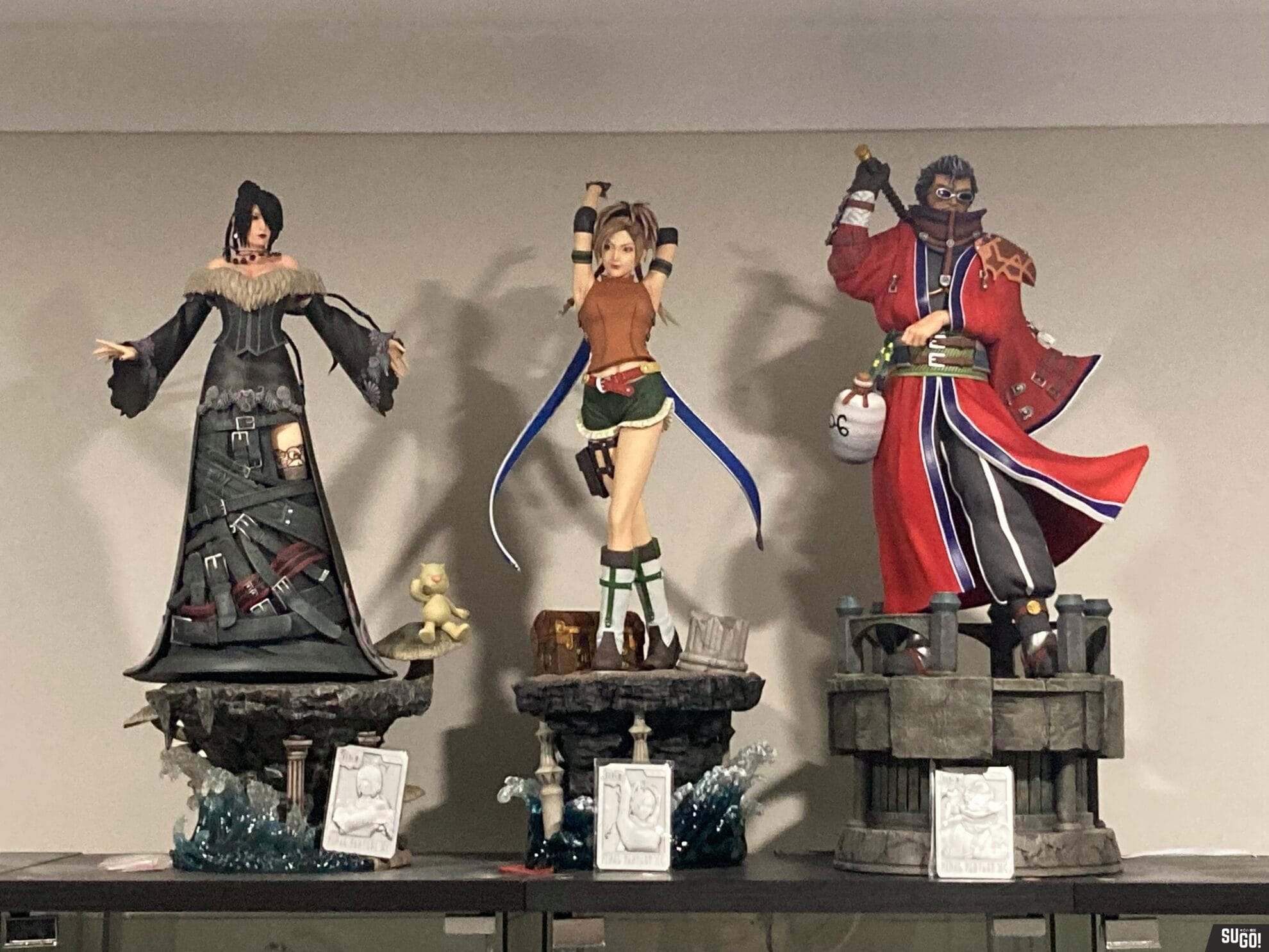 Joy Station Final Fantasy 10 Auron 1/4 GK Statue photo review