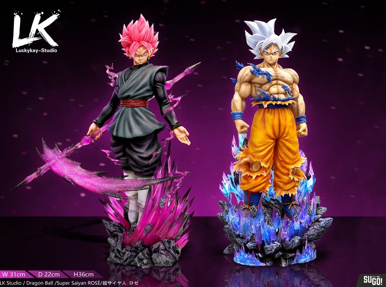 LK Studio Dragon Ball Rose Goku 1/6 GK Statue - Sugo Toys | Australian ...