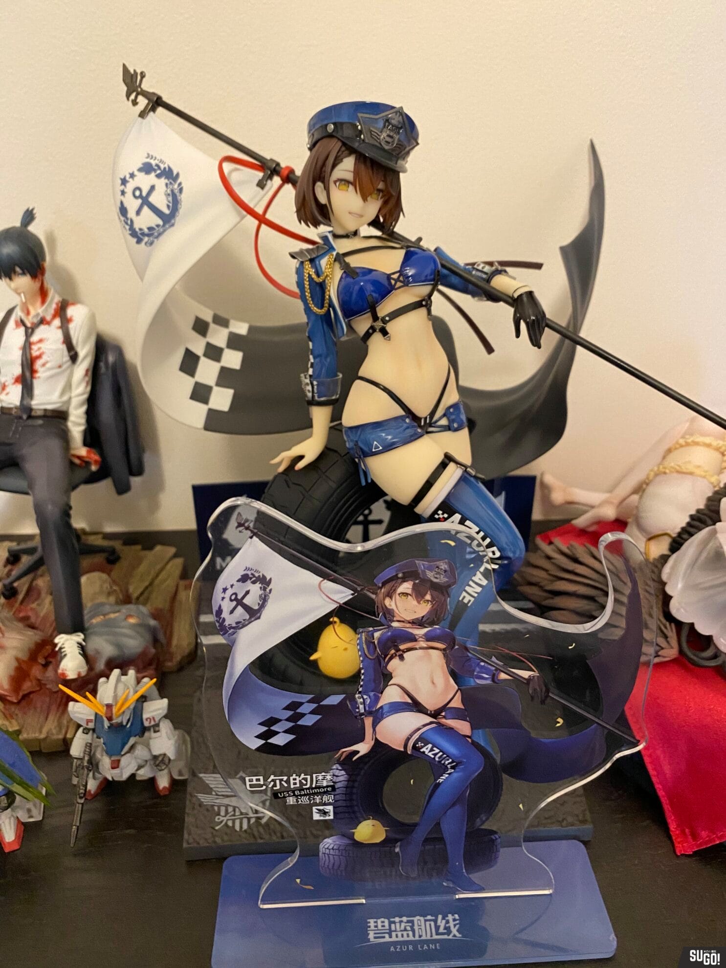 Apex Toys Azur Lane Baltimore Blue Star Ver. 1/7 Scale PVC Figure photo review