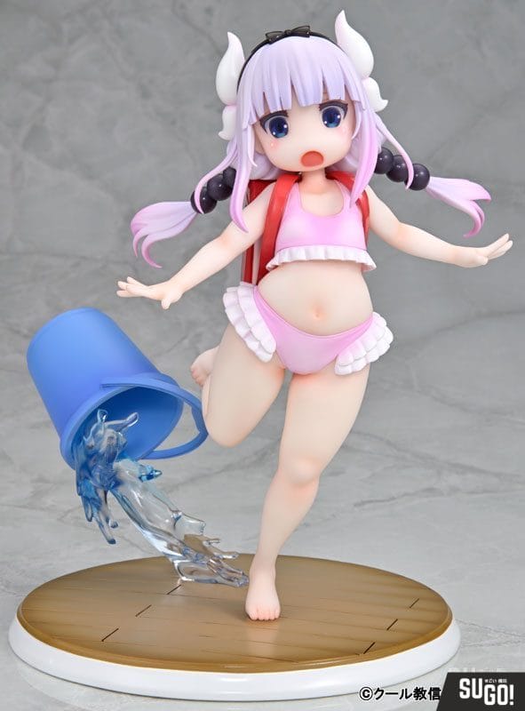 Kaitendo Miss Kobayashi's Dragon Maid Kanna Kamui Excited to Wear a Swimsuit at Home Ver. 1/6 PVC Figure