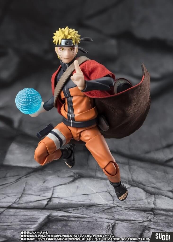 Bandai SHF Naruto Sage Mode Action Figure RARE online *