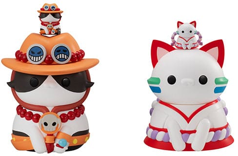 MegaHouse Mega Cat Project One Piece Nyantomo Big Nyan Piece Nyan ...