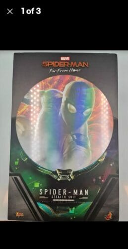 Hot Toys Spider-man: Far From Home Spiderman (Stealth Suit) Deluxe MMS541 1/6 Action Figure photo review