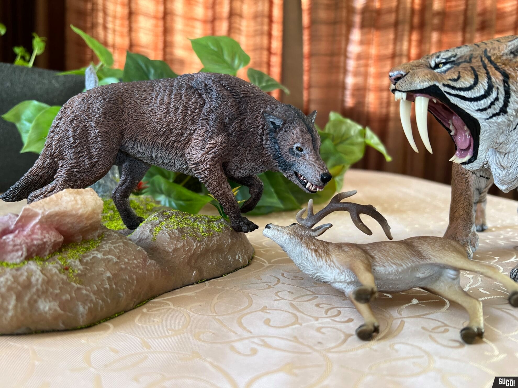 Rebor Aenocyn Dirus Dire Wolf 'Low Roar' (Plain Ver.) Deluxe Scale PVC Figure photo review