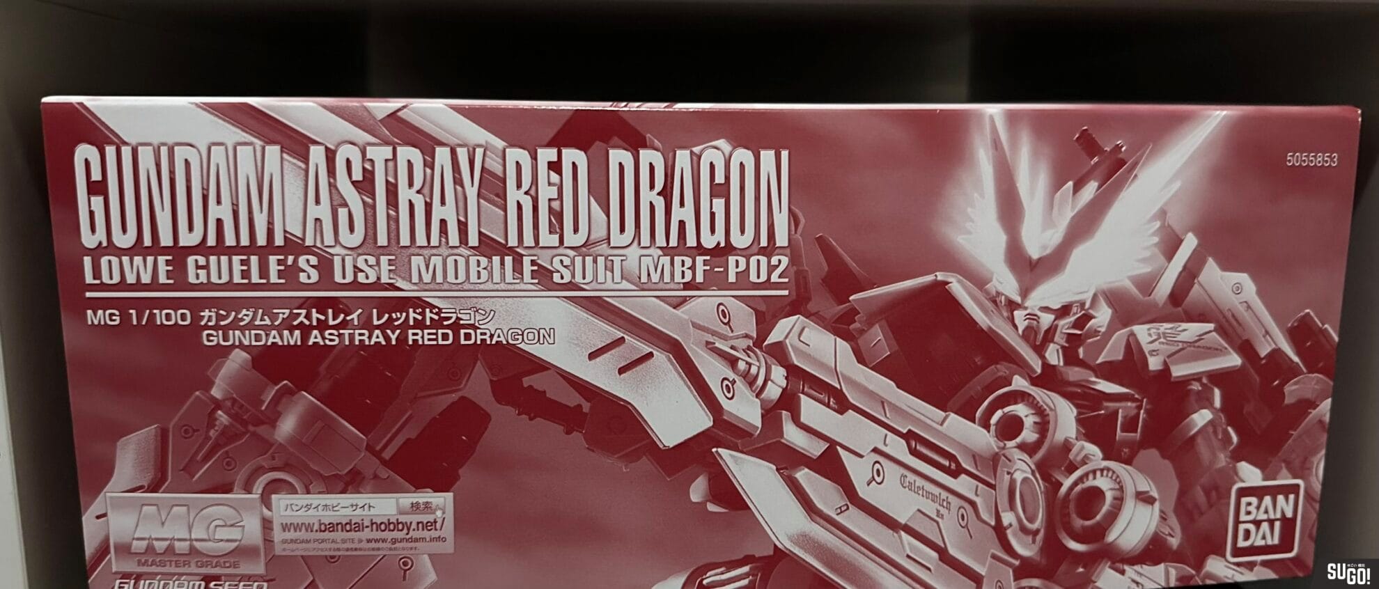 P-Bandai Bandai MG Gundam Astray Red Dragon (Re-issue) 1/100 Model Kit photo review
