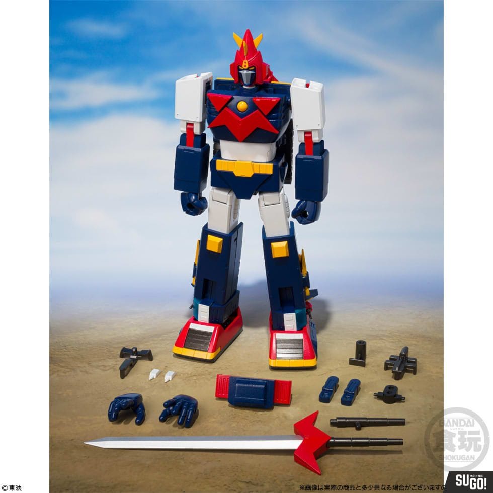 Bandai Smp [SHOKUGAN Modeling PROJECT] Voltes V Model Kit - Sugo Toys ...