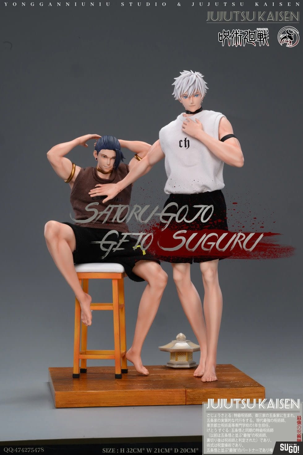 YGNN Studio [18+] Jujutsu Kaisen Gojo Satoru & Geto Suguru GK Statue - Sugo  Toys | Australian Premium Collectable Store