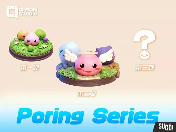 Q-MON Studio - Poring Series 2.0 Ragnarok Online GK Statue - Sugo Toys ...
