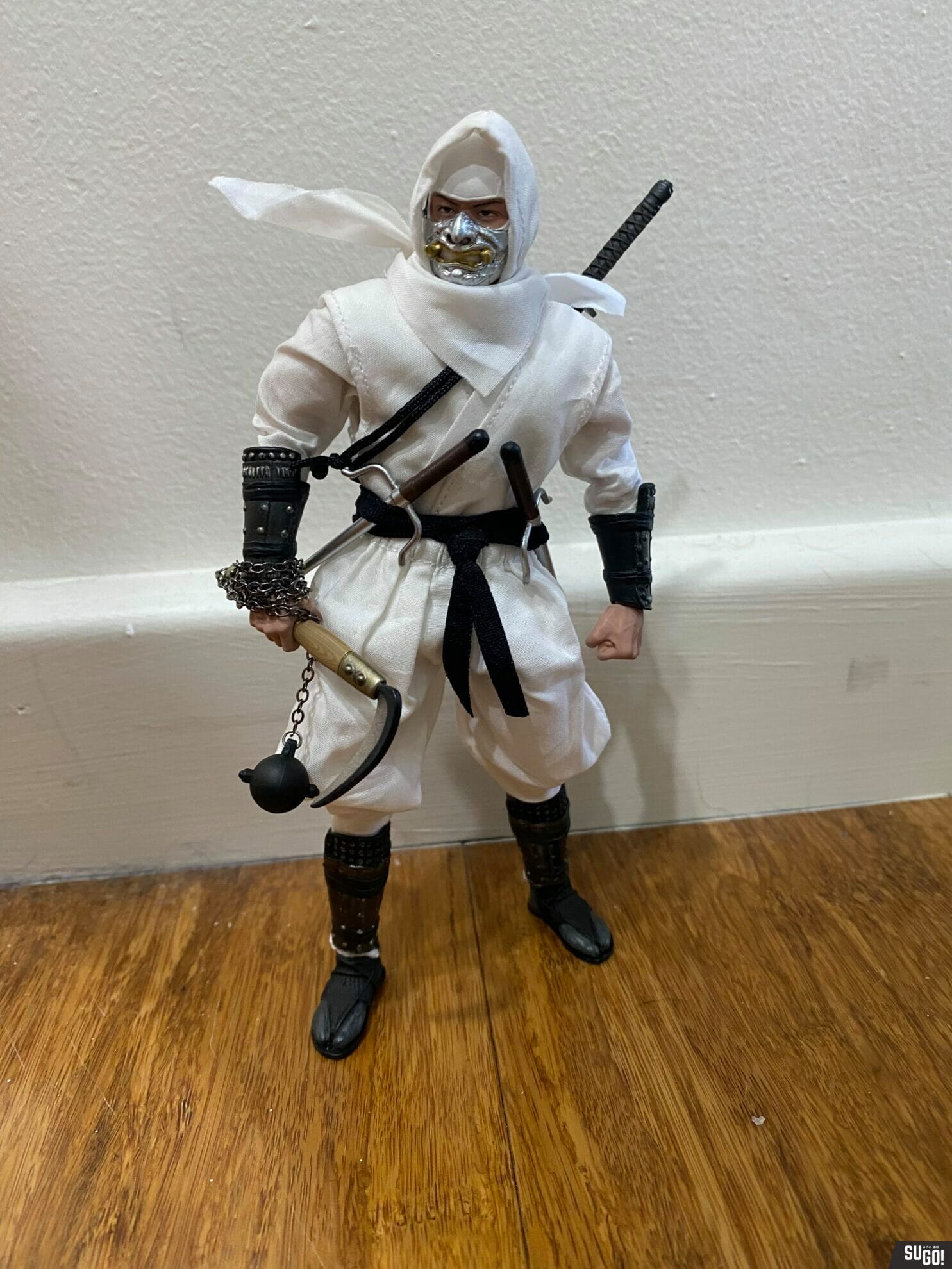 Vtoys X 6Inch Shadow Ninja White Ver. 1/12 Scale Collectable Action Figure SN003 photo review