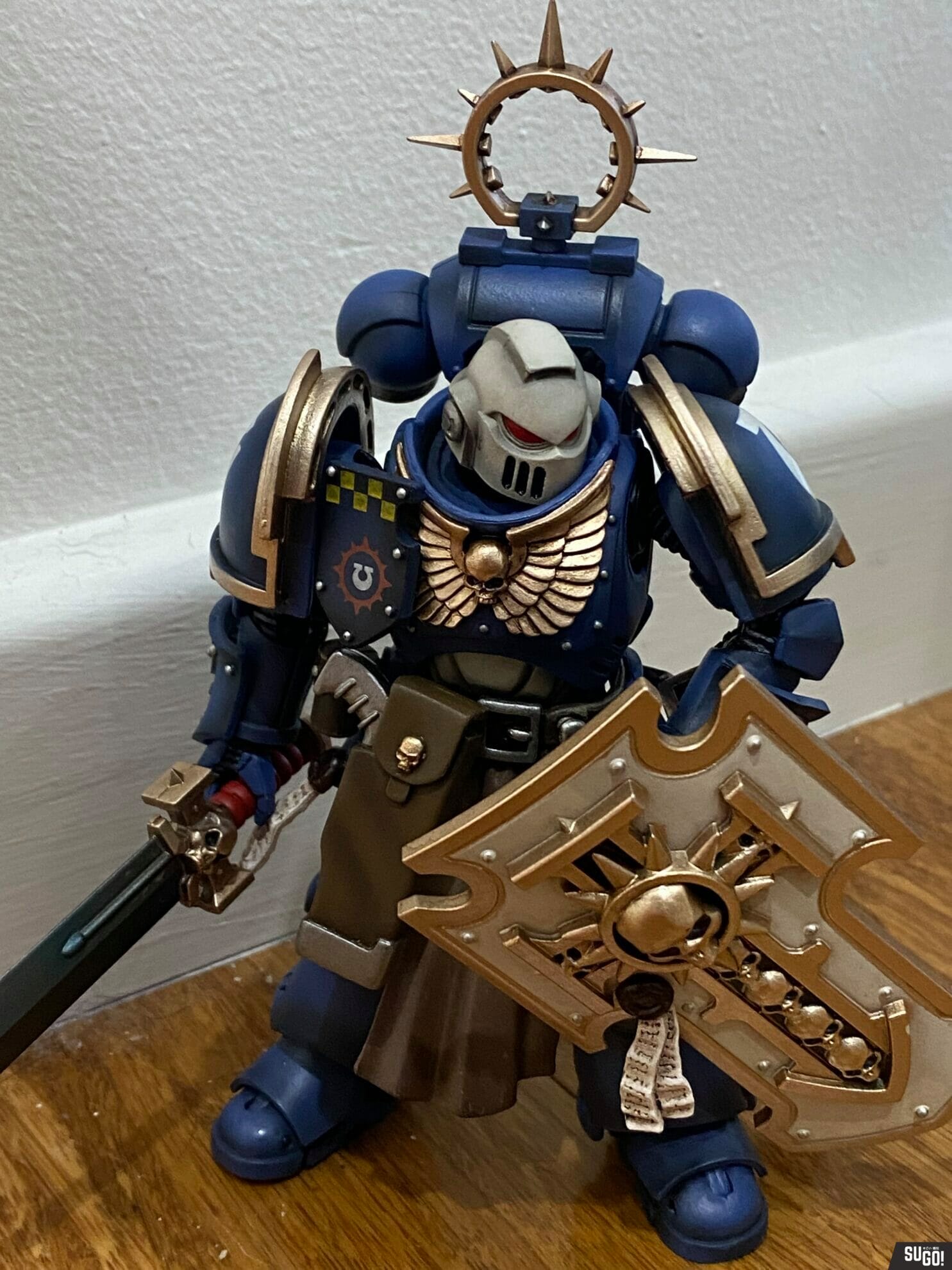 Joy Toy Warhammer 40K Ultramarines Bladeguard Veterans 03 1/18 Scale Figure JT2344 photo review