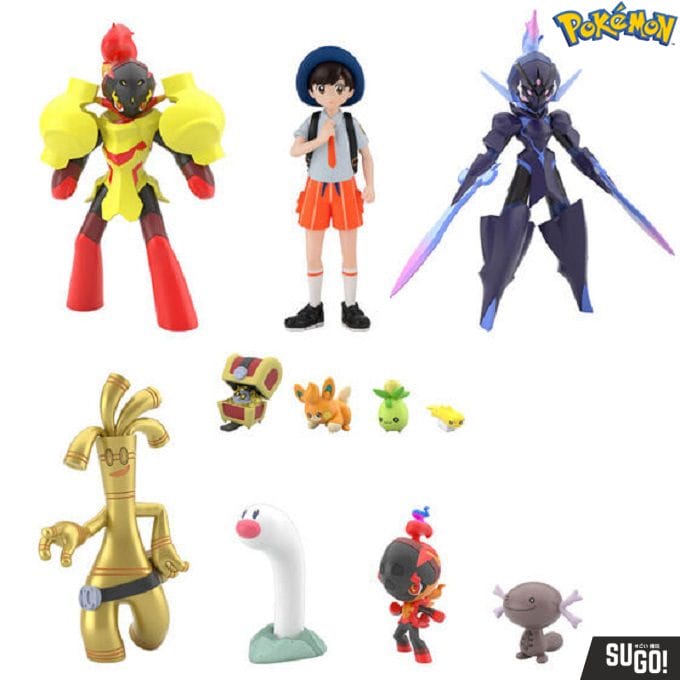 Pokémon scale world accessories set 4 tz fashion studios