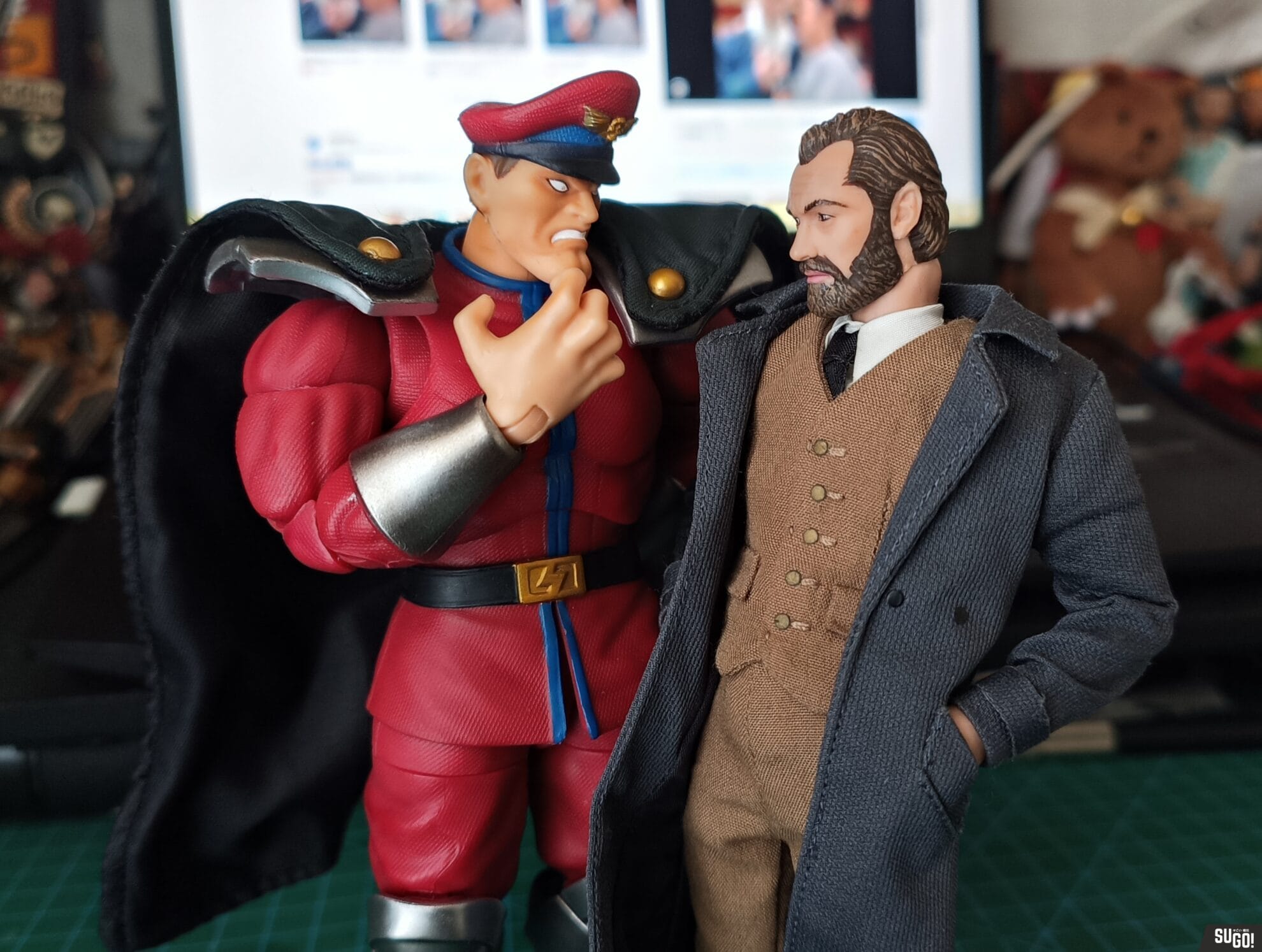 Jada Toys Street Fighter M. Bison Action 1/12 Scale Action Figure photo review