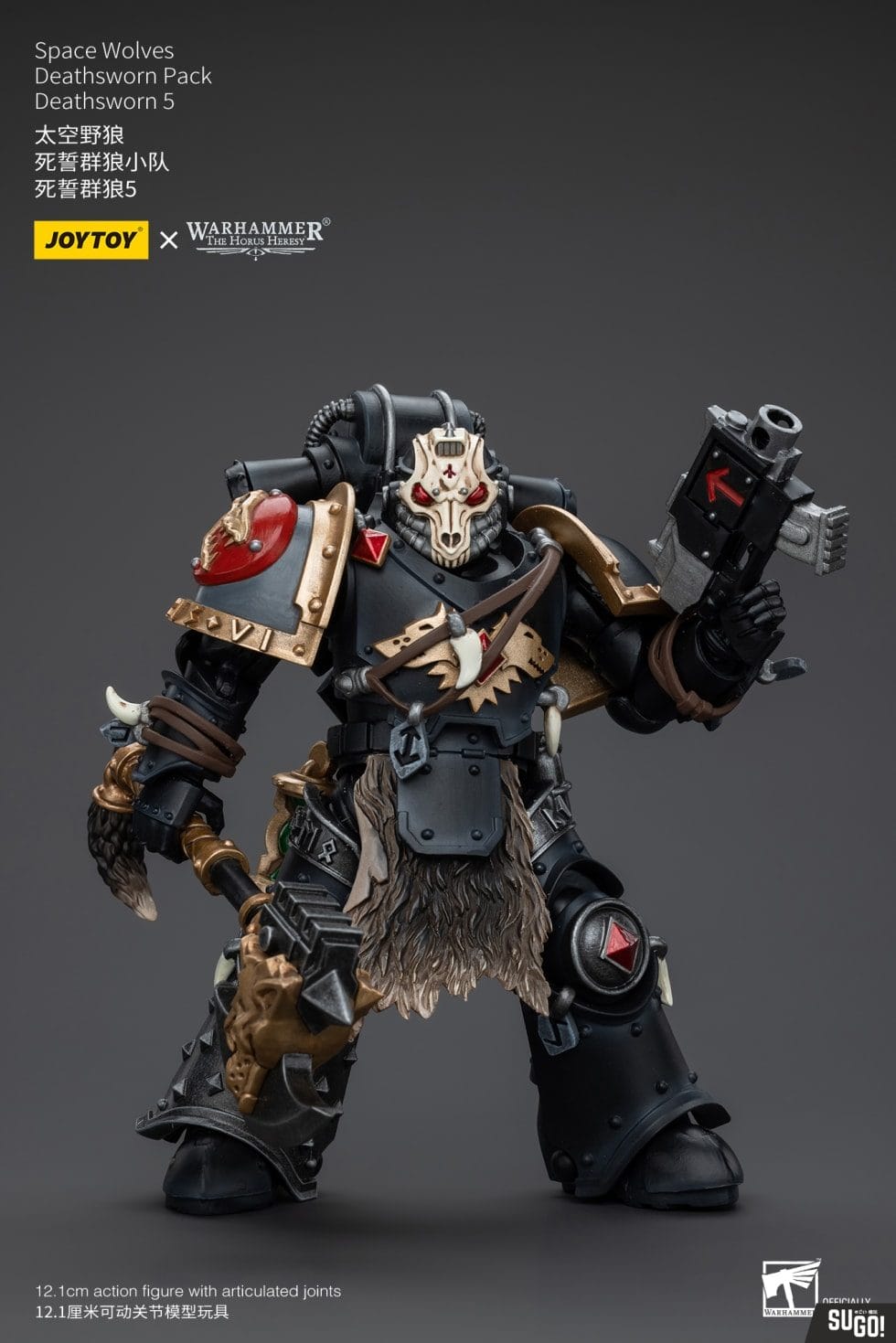 Joy Toy JT6120 1/18 Warhammer The Horus Heresy Space Wolves Deathsworn ...