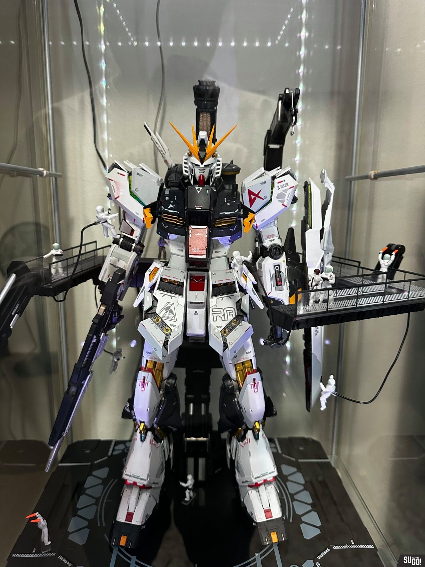 [Overseas Batch Special Order] Bandai Metal Structure RX-93 nu Gundam Die-cast Action Figure [2023 Reissue] photo review