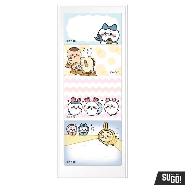 Ensky Chiikawa Schedule Memo Sticky Notes Series 4