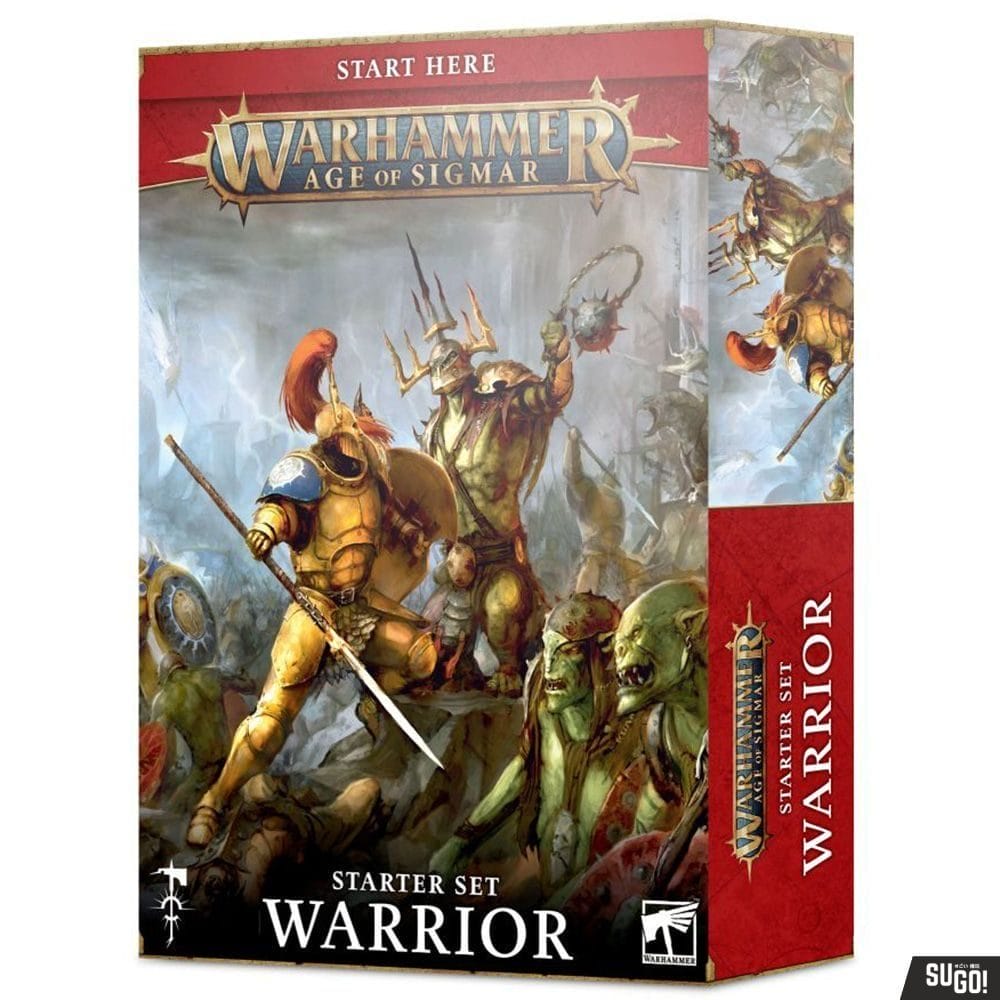 Games Workshop Warhammer: Age Of Sigmar Warrior Starter Set - Sugo Toys 