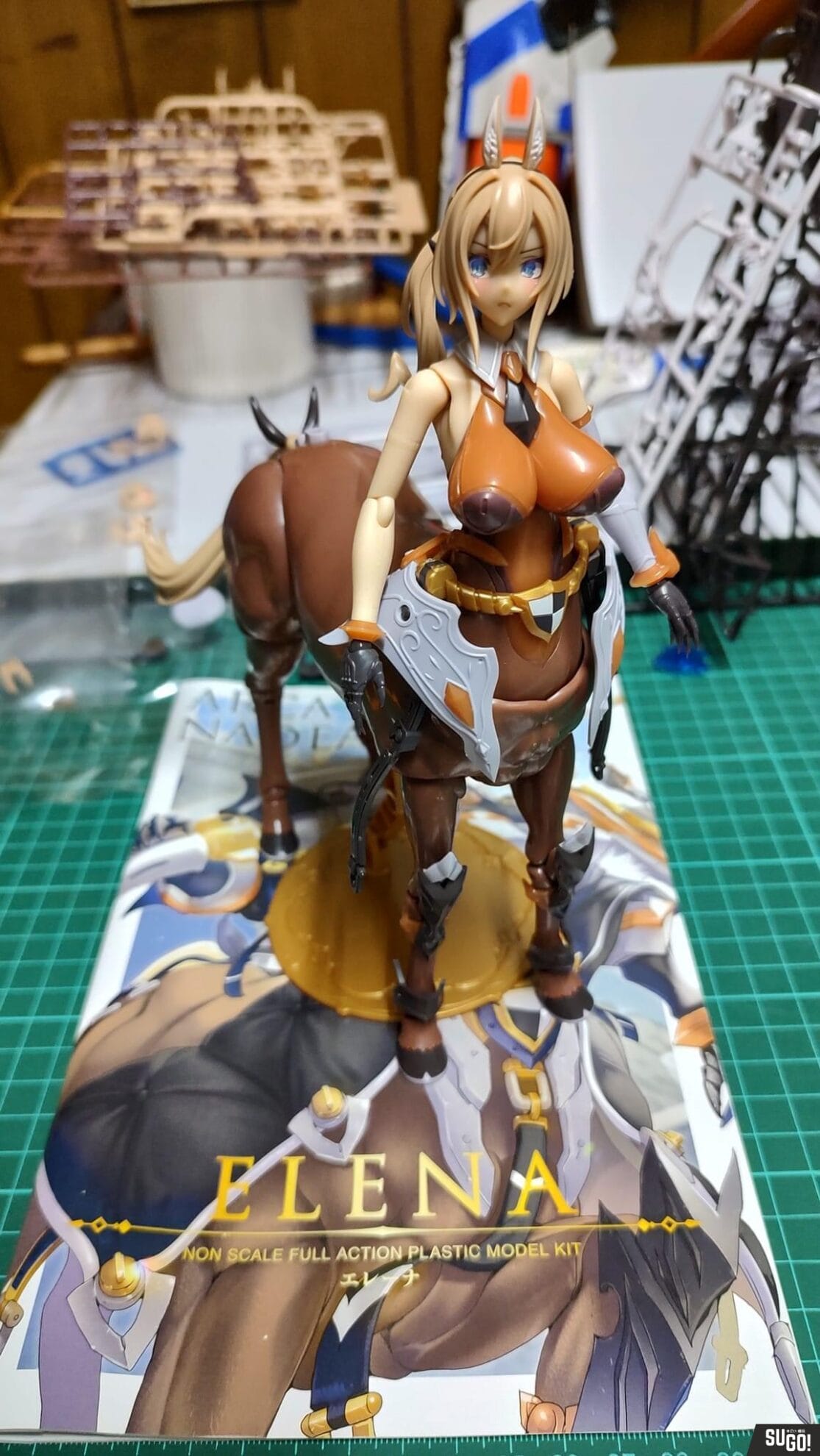 Kotobukiya AR005 Arcanadea Elena Plastic Model Kit photo review