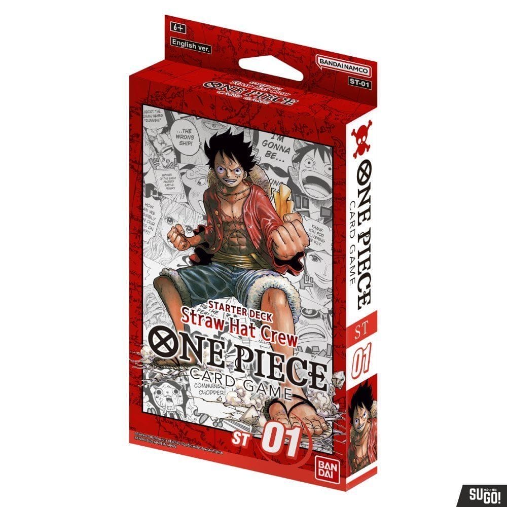 One Piece Card Game Straw Hat Crew (ST-01 EN) Starter Deck TCG (1 Pack ...