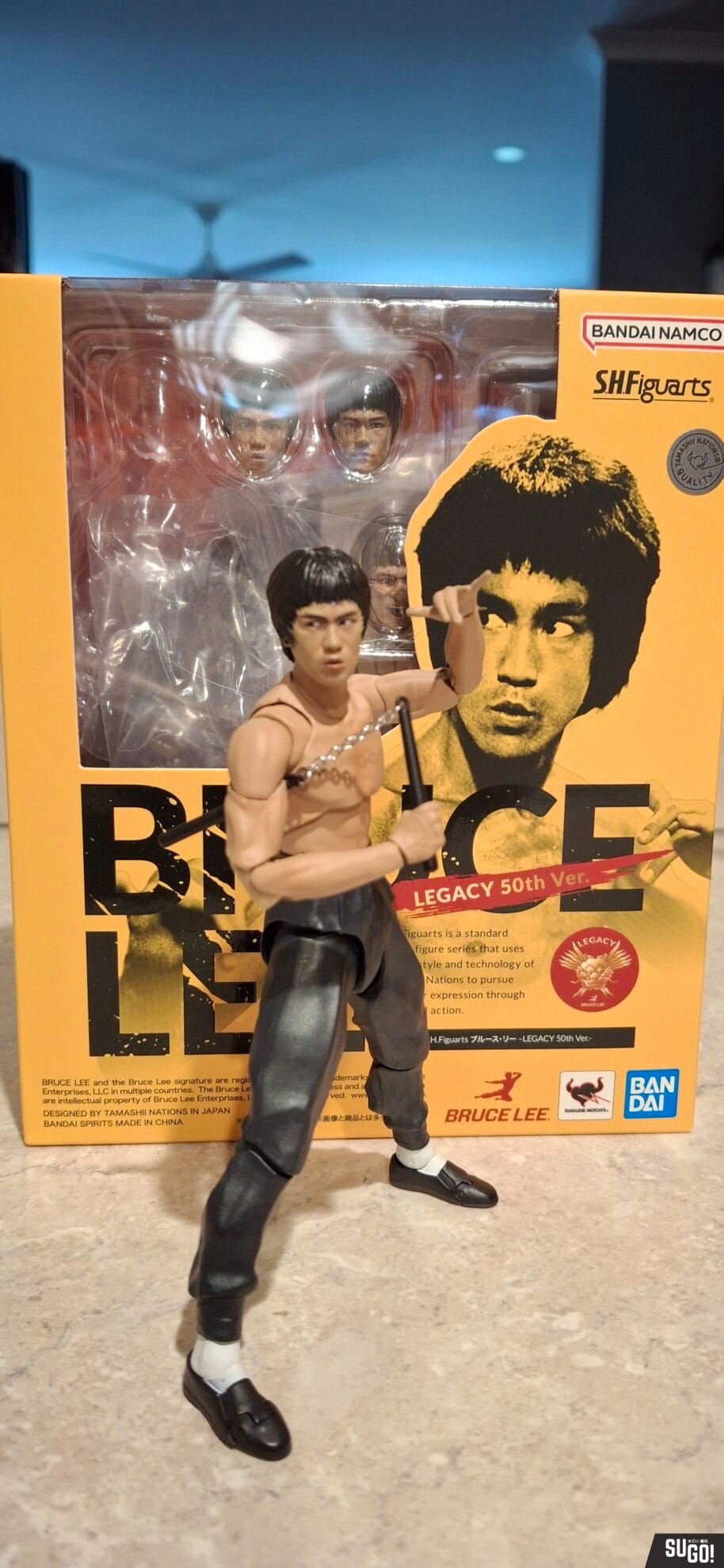 Bandai Spirits Bruce Lee S.H.Figuarts (Legacy 50th Ver.) Action Figure photo review