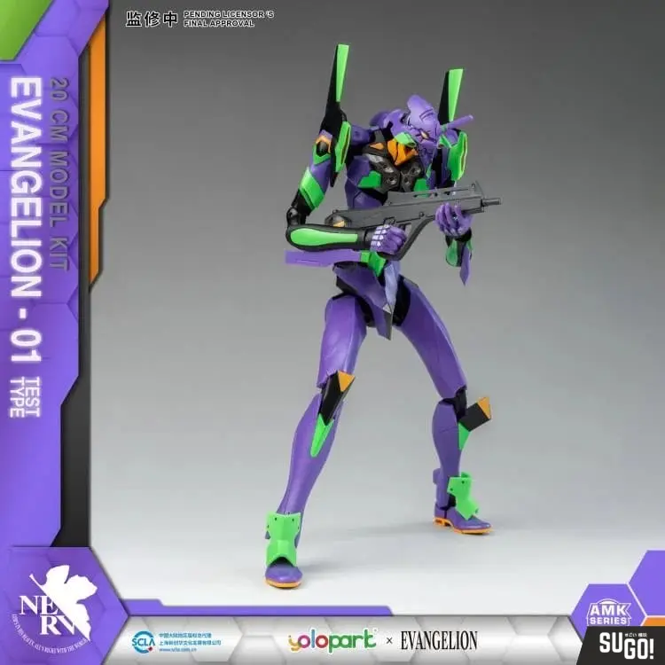 Yolopark Rebuild of Evangelion EVA-01 Test Type Advanced Model Kit