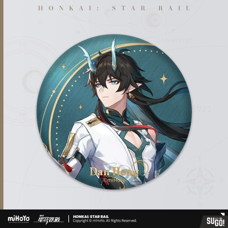 miHoYo Honkai: Star Rail - Interstellar Travel Series Tin Badge - Dan ...