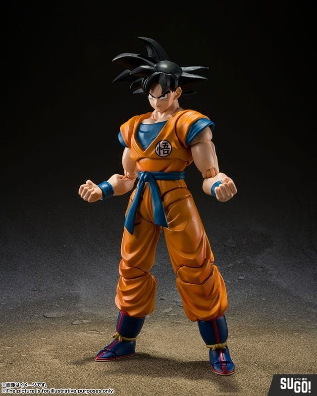 BANDAI Spirits S.H.Figuarts Son Goku Super Hero (Reproduction Edition) 'Dragon Ball Super Hero' Action Figure