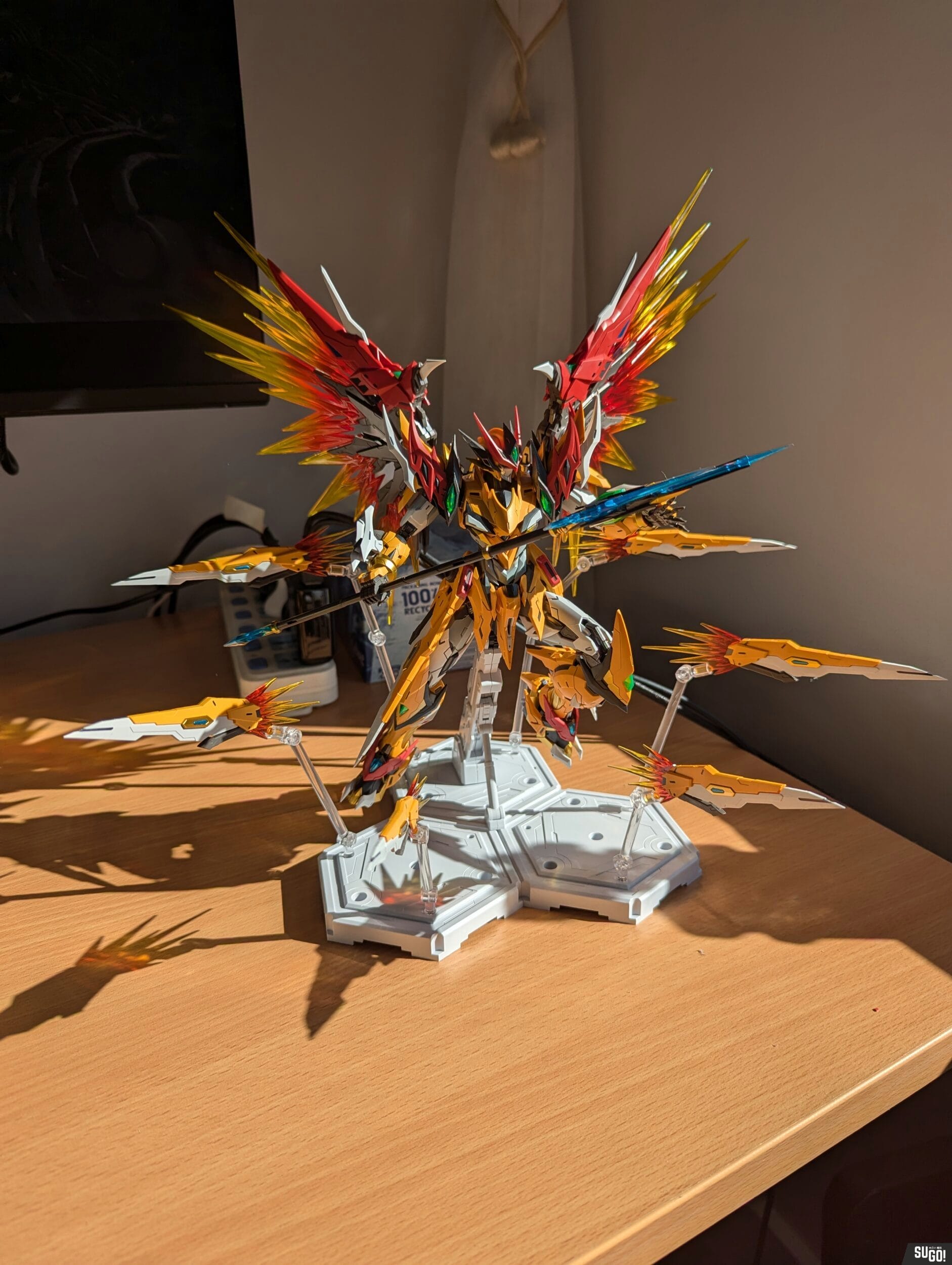 Motor Nuclear Legend of Star General MNP-XH01 Bai Qi Model Kit photo review