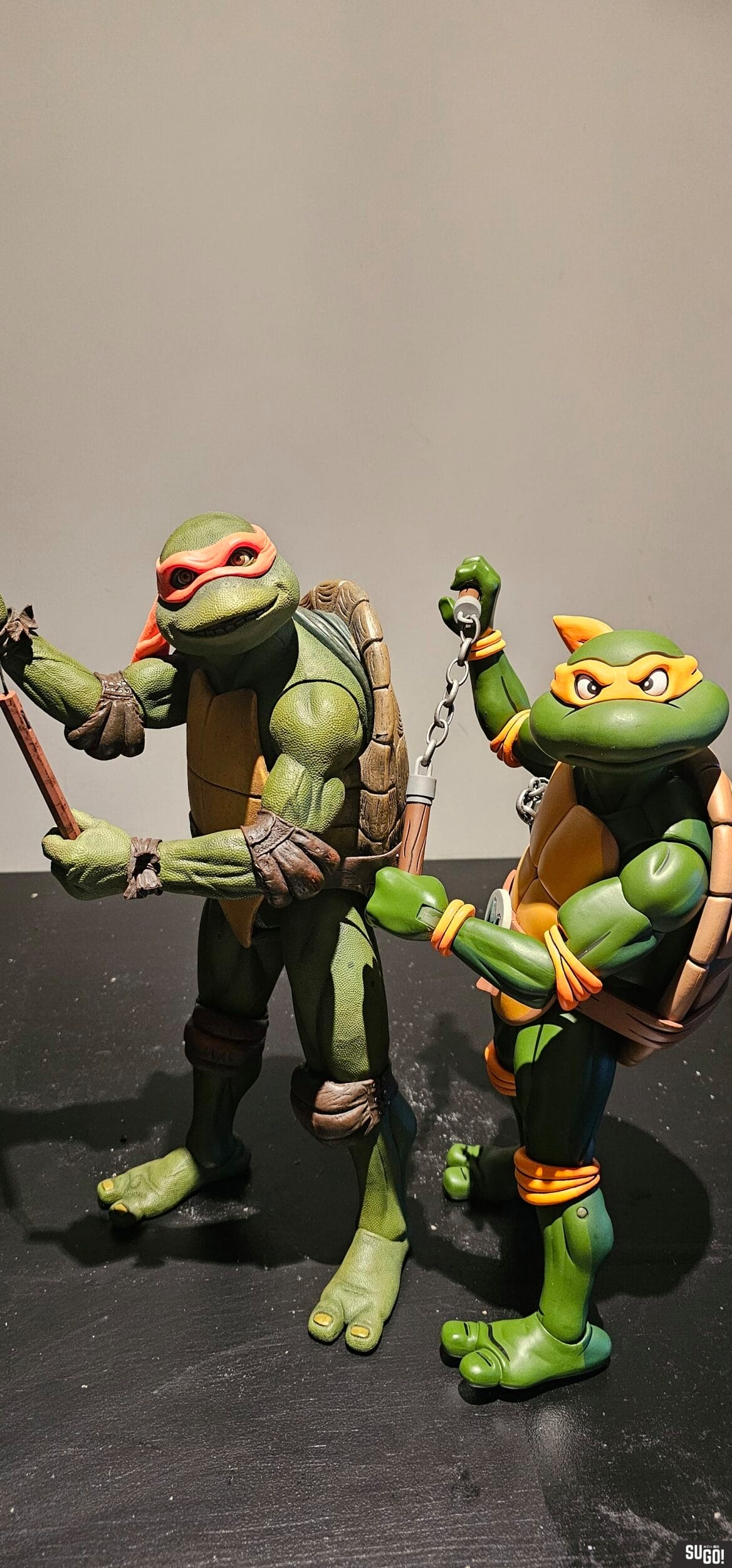 Neca Teenage Mutant Ninja Turtles (Animated Series) Michelangelo 1/4 Scale Action Figure photo review