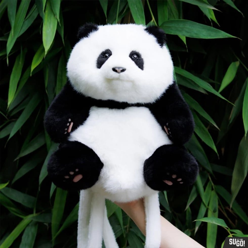 Chongker Panda Hehua Plush Backpack - Sugo Toys | Australian Premium ...