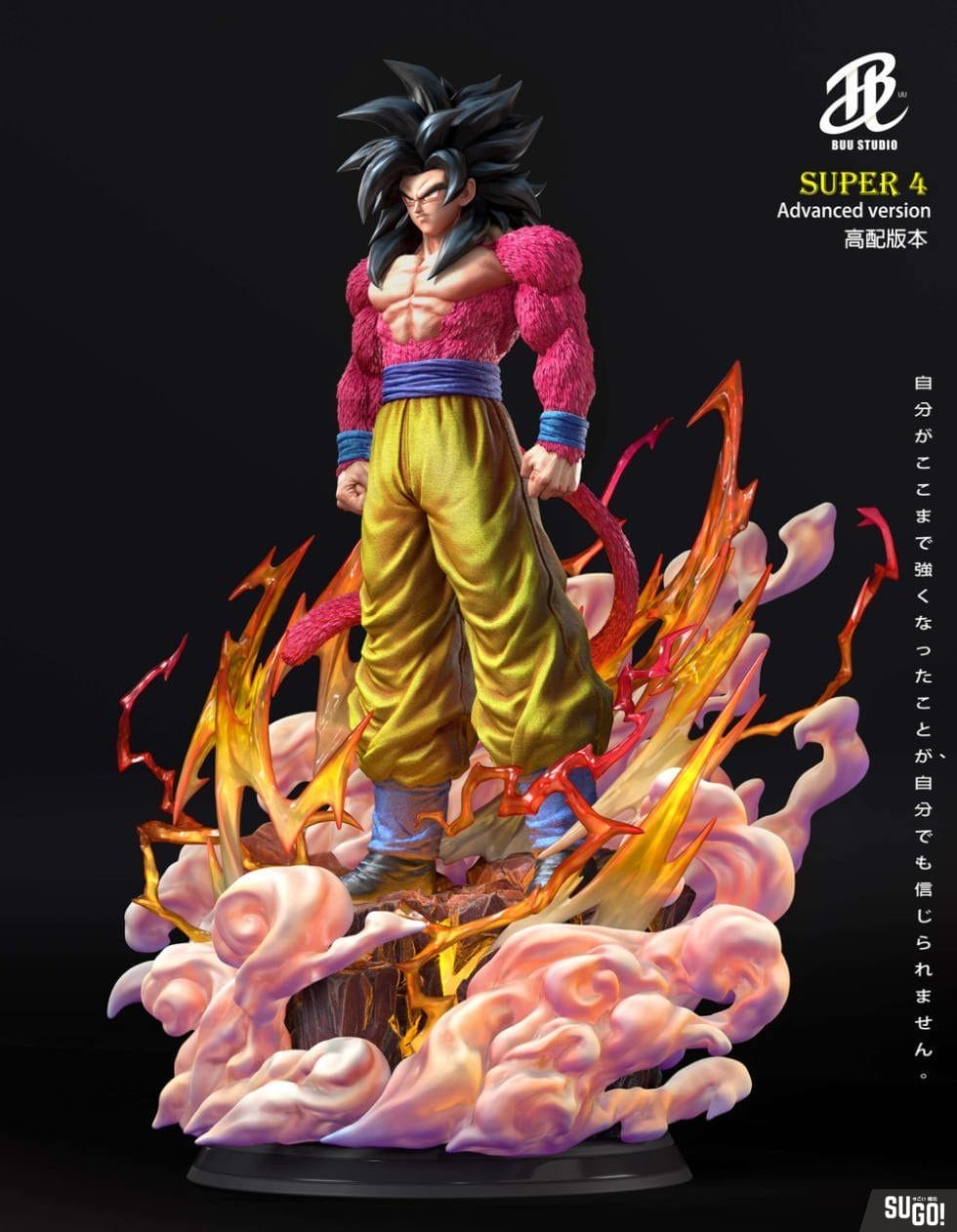 Buu Studio Dragon Ball Saint Seiya 4 SS4 Goku (Deluxe Ver.) 1/4 GK ...