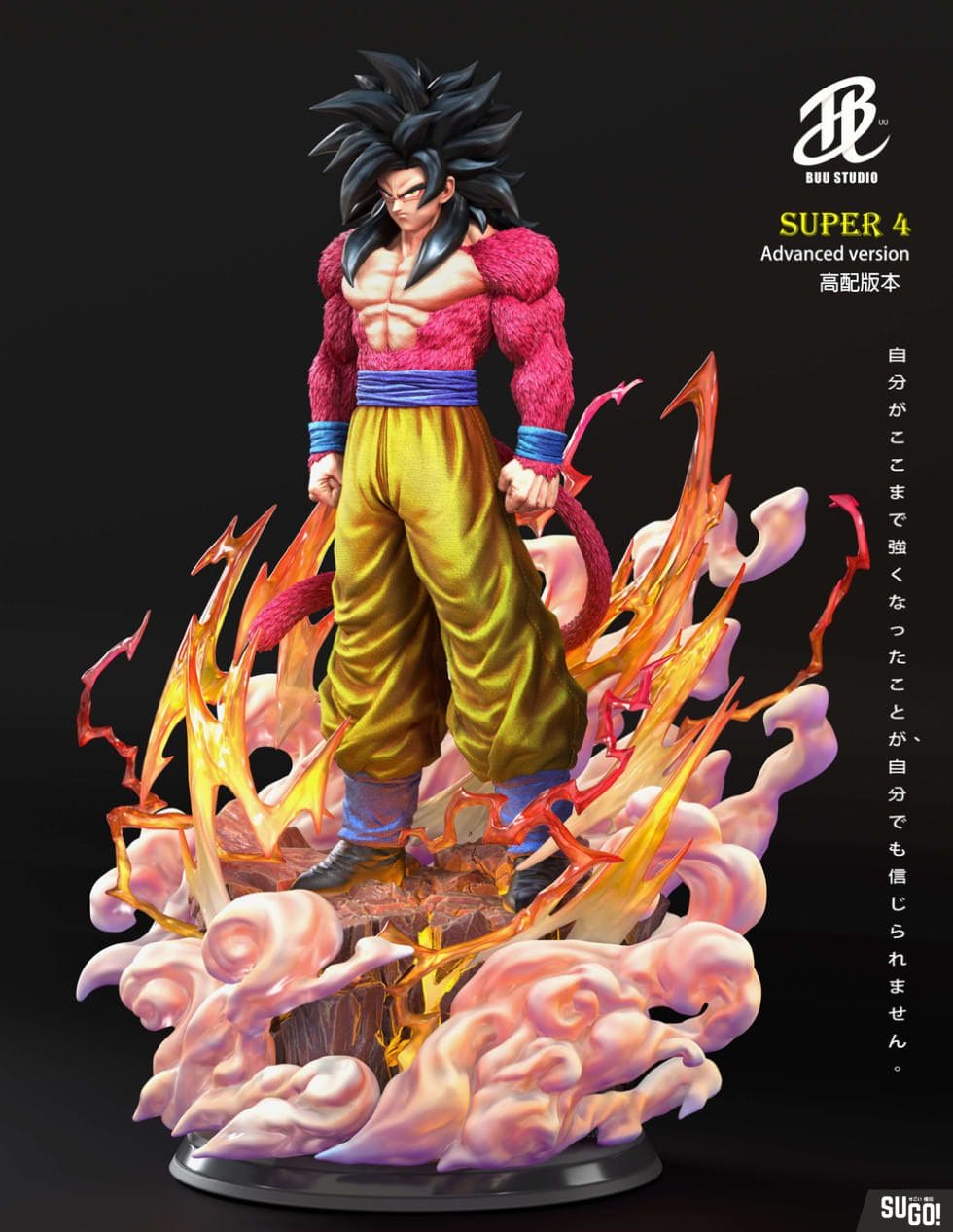 Buu Studio Dragon Ball Saint Seiya 4 SS4 Goku (Deluxe Ver.) 1/4 GK ...