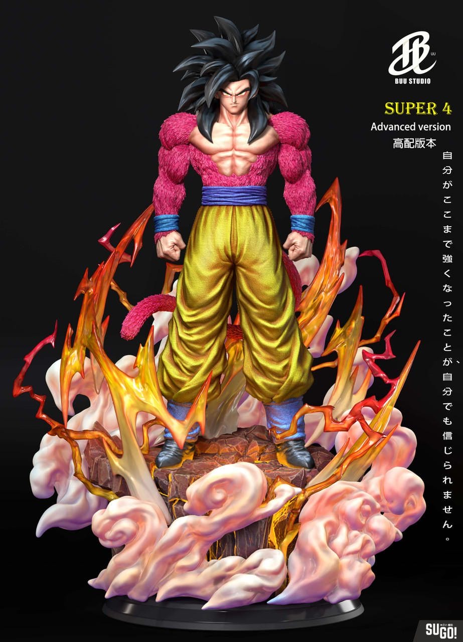 Buu Studio Dragon Ball Saint Seiya 4 SS4 Goku (Deluxe Ver.) 1/4 GK ...