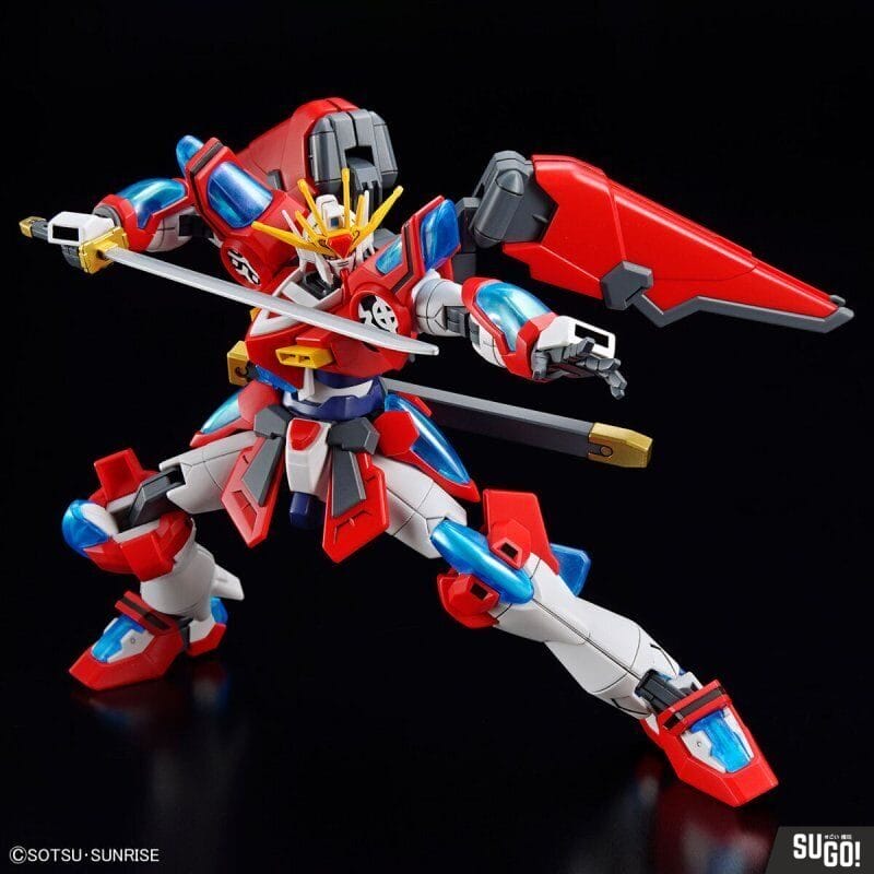 Bandai HG Gundam Build Metaverse God Burning Gundam 1/144 Scale Colored ...